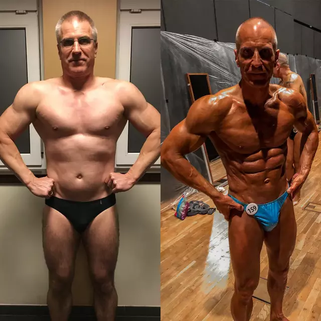 Before and after of Marcel's client #5